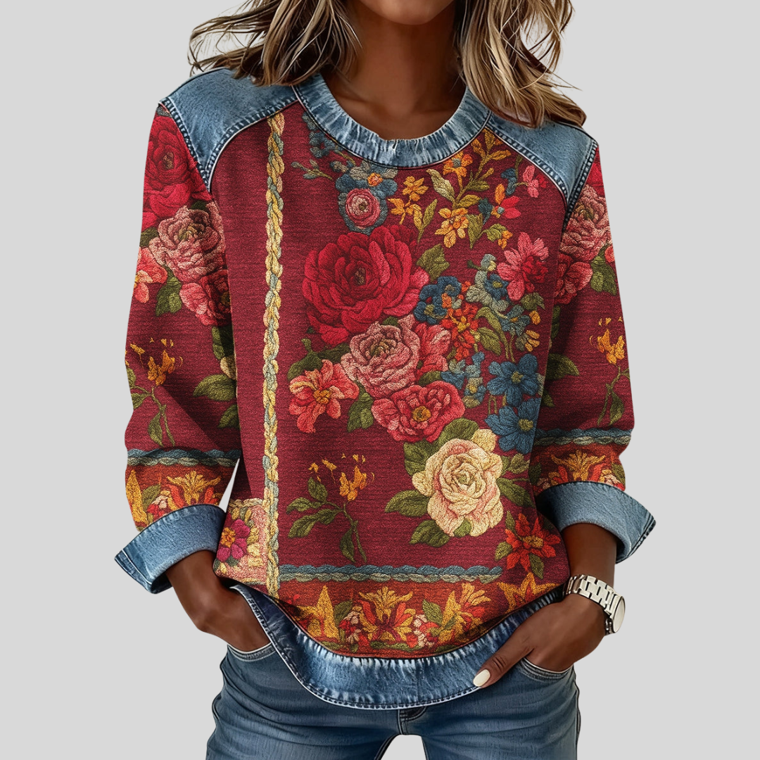 Junelle™ | Sudadera Estampado Floral