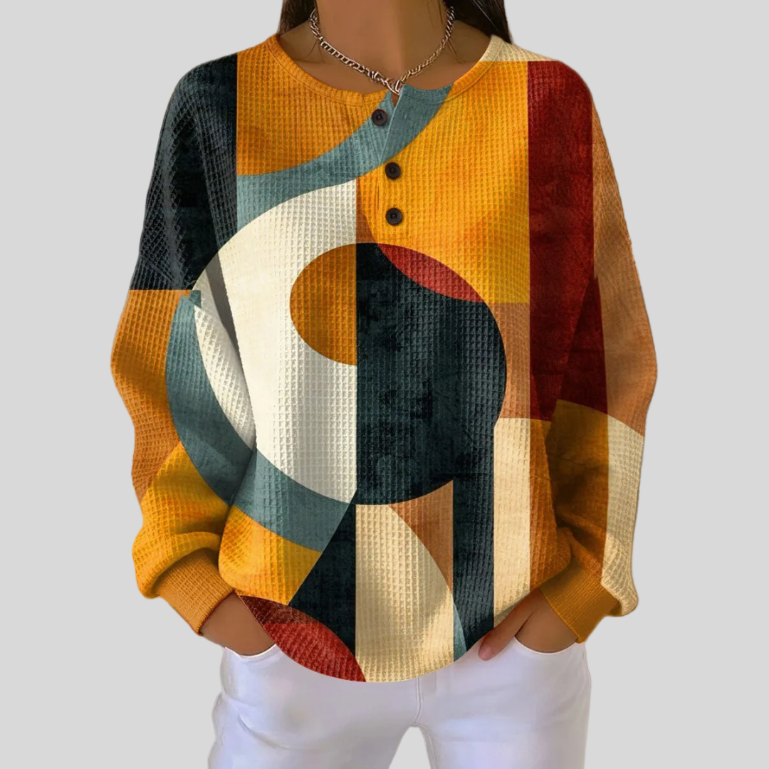 Bexmore™ | Sudadera Estampado Geométrico