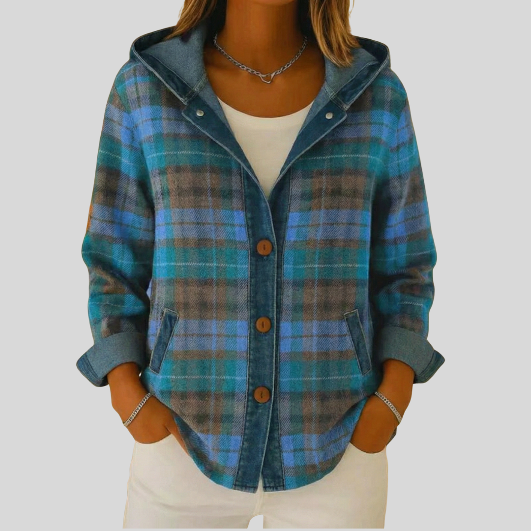 Bevlyn™ | Camisa Sobrepuesta a Cuadros Forrada