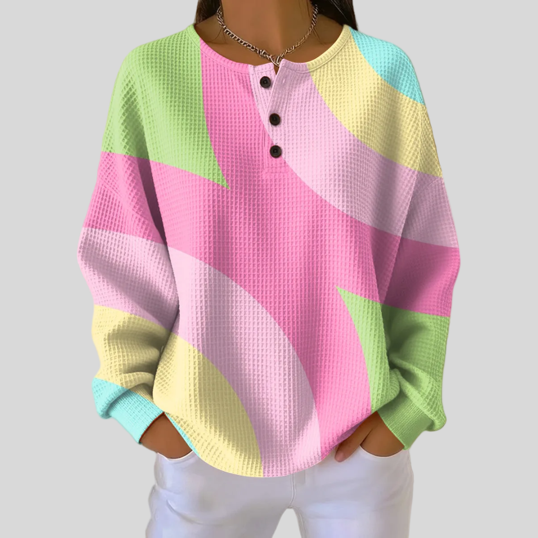 Lorelei™ | Sudadera Estampado Abstracto