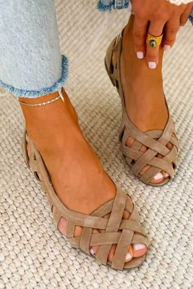 Marlena™ | Sandales Tressées Confort Anatomique