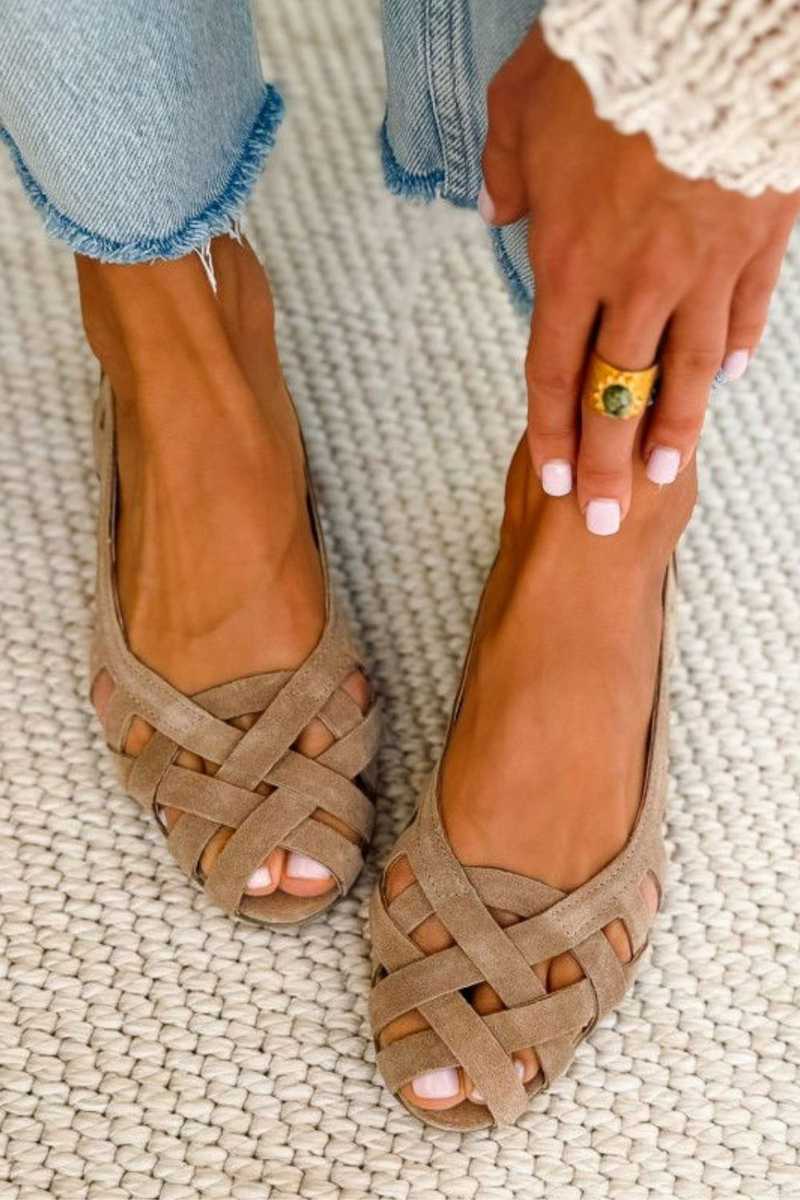 Marlena™ | Sandales Tressées Confort Anatomique