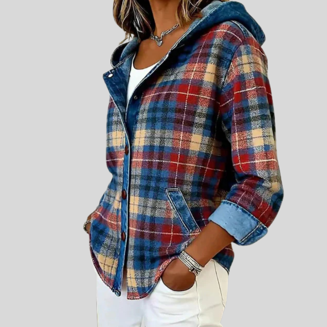 Hildred™ | Camisa Sobrepuesta a Cuadros Forrada