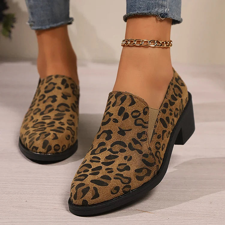 Angélique™ | Mocasín Leopardo