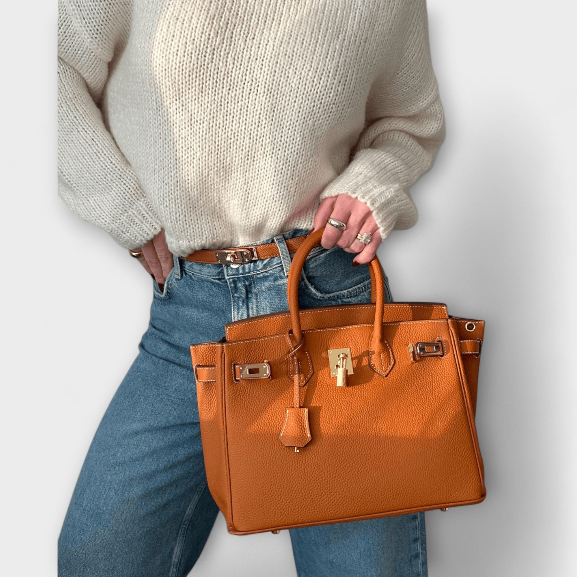 Barbara™ | Sac Classique en Cuir Intemporel 1
