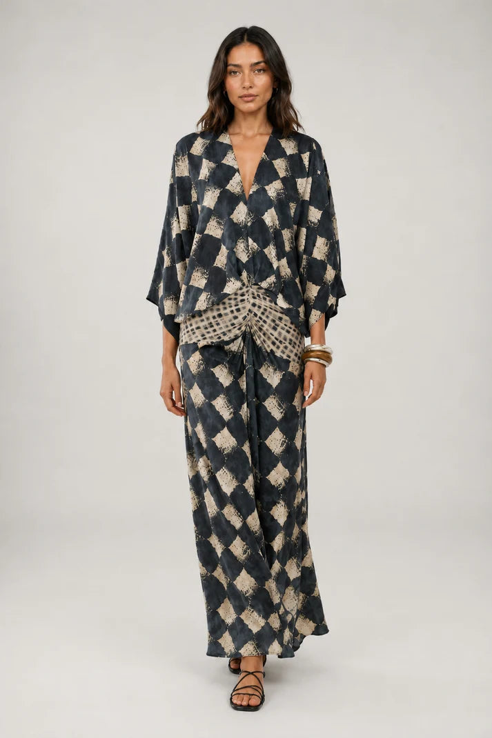 Antonella | Conjunto Kimono Estampado