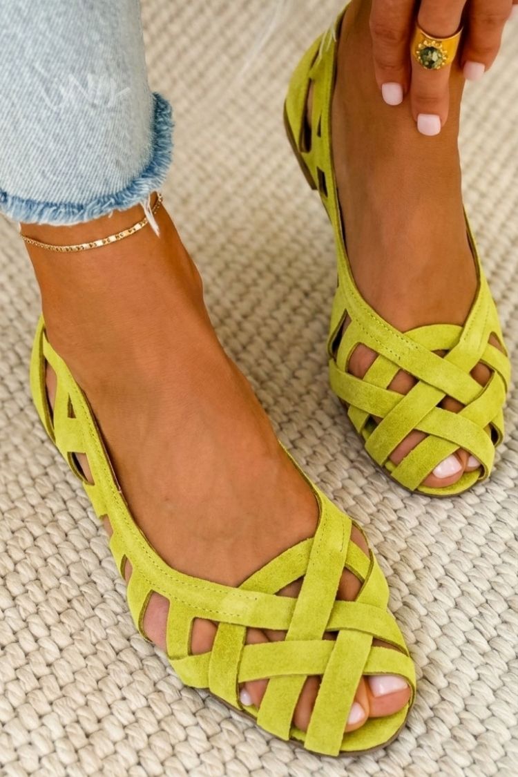 Marlena™ | Sandales Tressées Confort Anatomique
