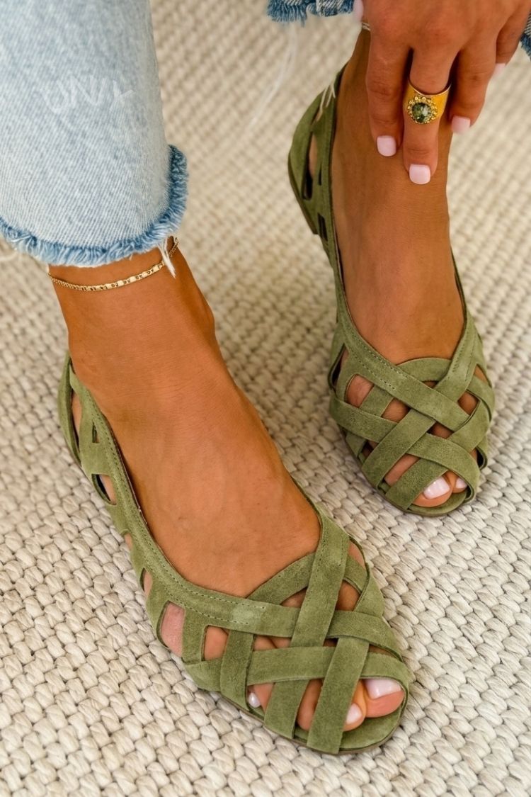 Marlena™ | Sandales Tressées Confort Anatomique