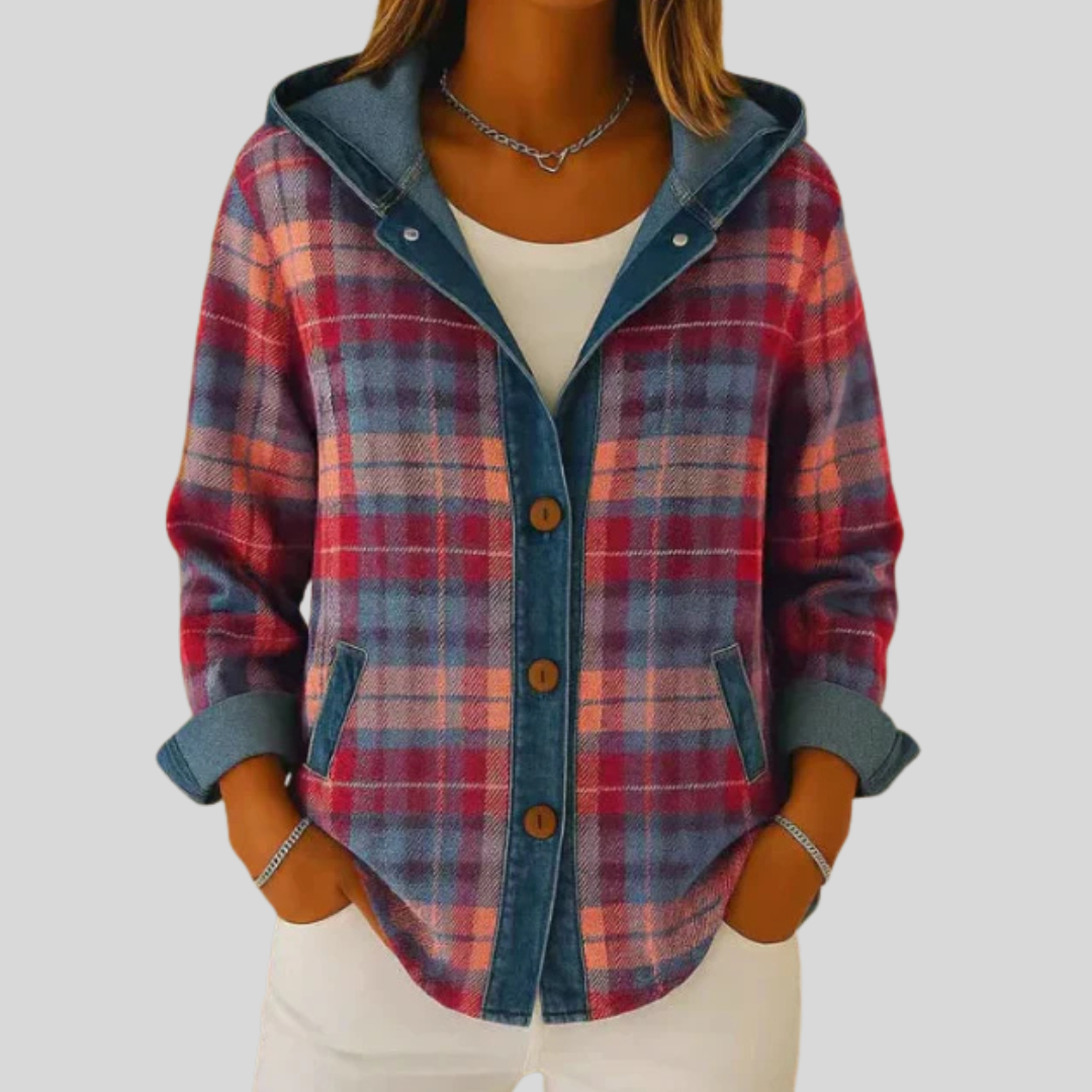 Hildred™ | Camisa Sobrepuesta a Cuadros Forrada