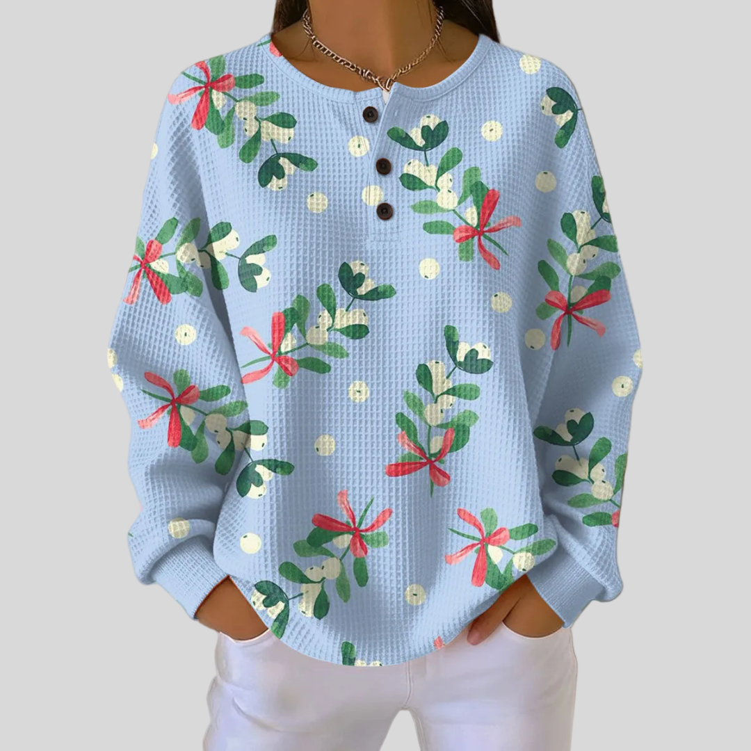Edalynn™ | Sudadera Estampado Navideño