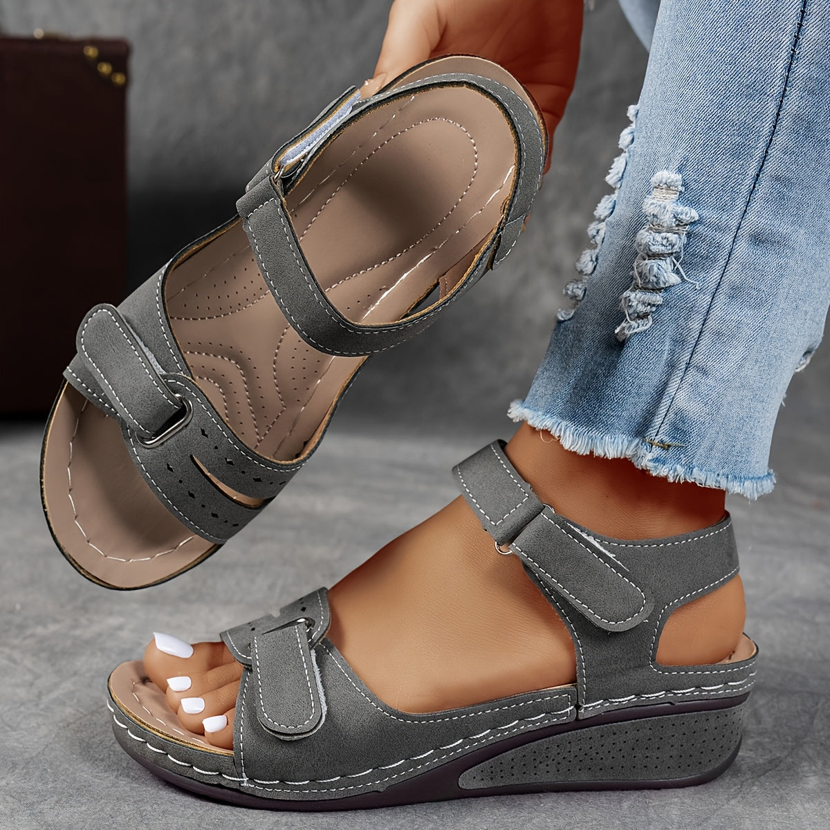 MARVELLE | Sandales Orthopédiques Confort Élise