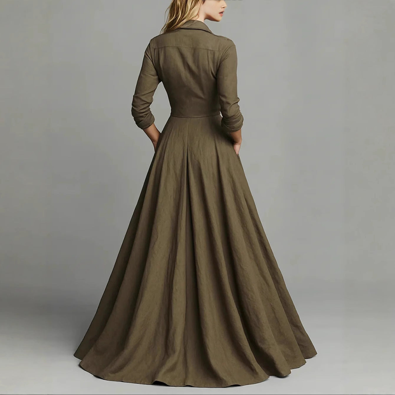 Élise Flow™ | Robe longue élégante en mousseline