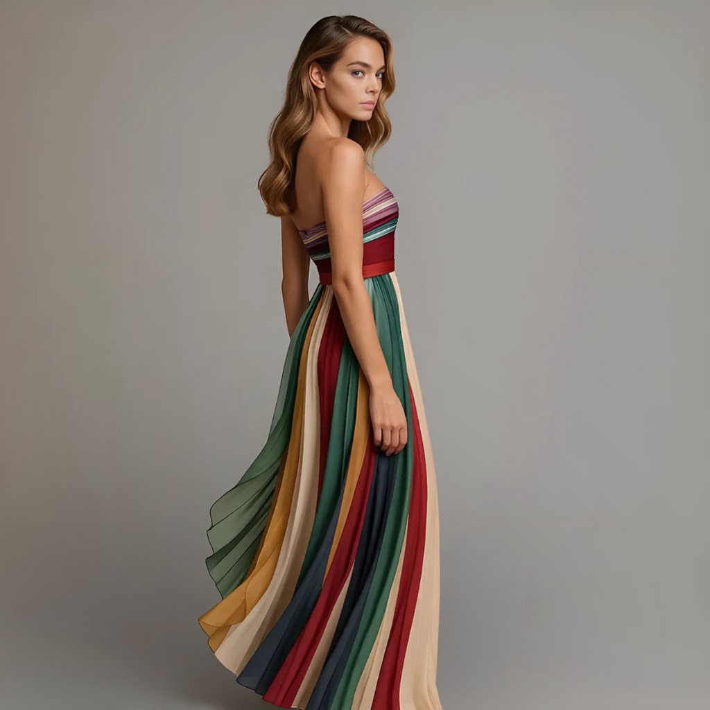 Giulia | Vestido Largo Casual Realza Figura