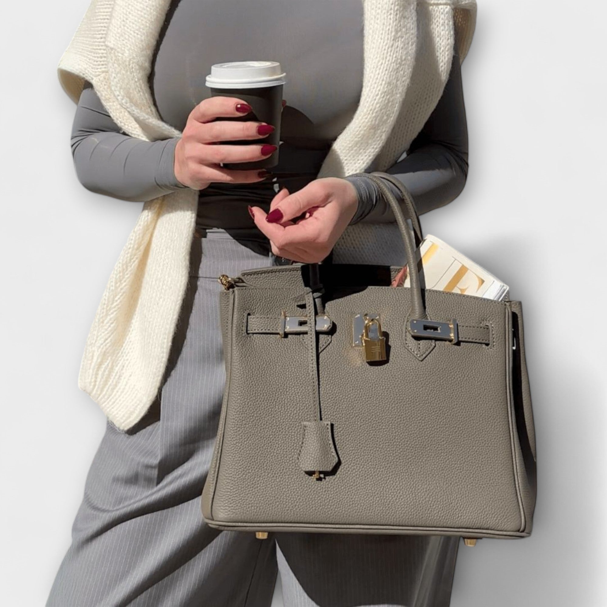 Barbara™ | Sac Classique en Cuir Intemporel 1
