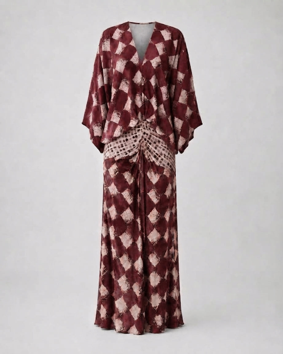 Antonella | Conjunto Kimono Estampado