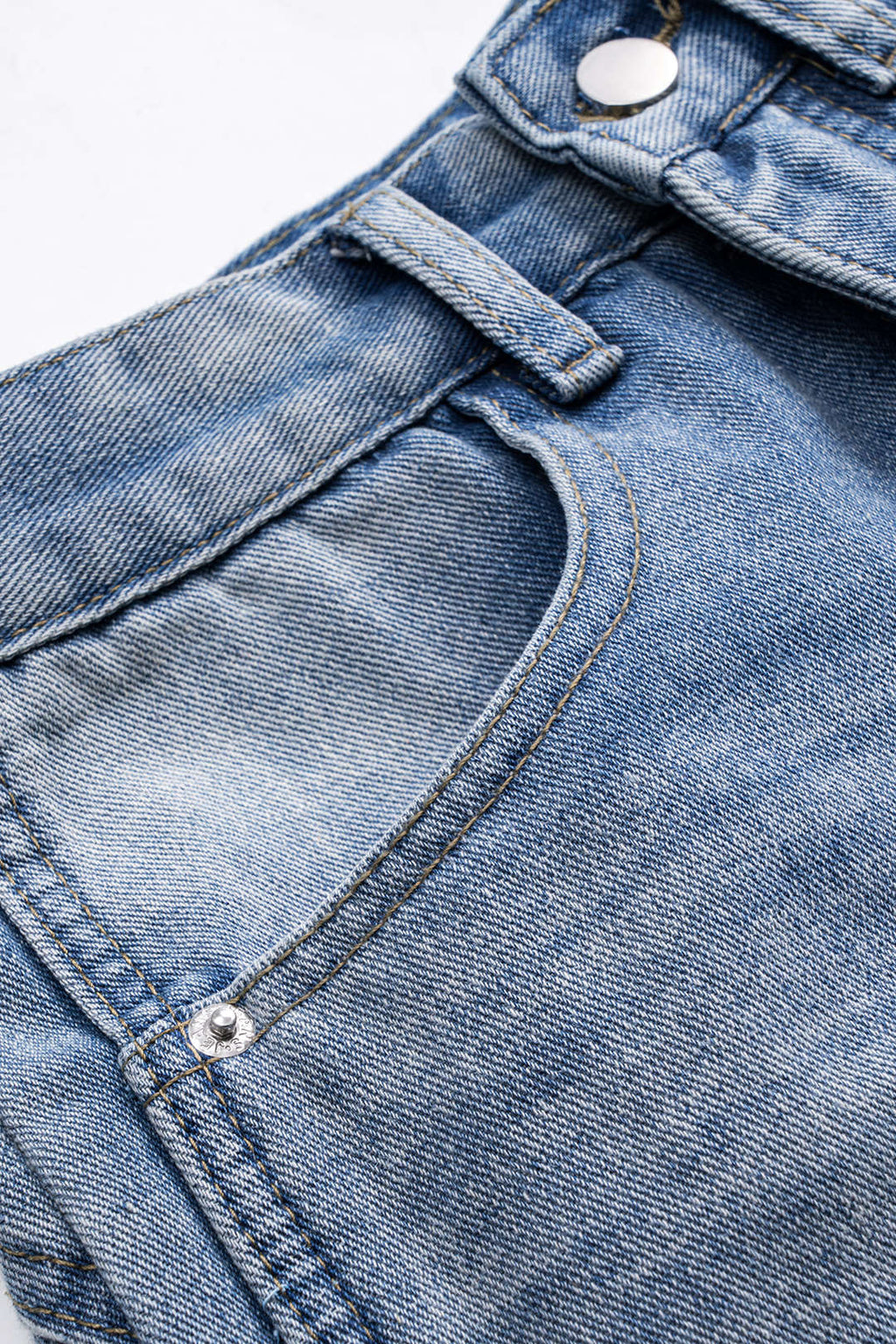 Marina™ | Jeans femme à jambes larges avec des déchirures