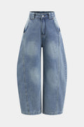 Marina™ | Jeans pour femme à taille haute et jambes évasées
