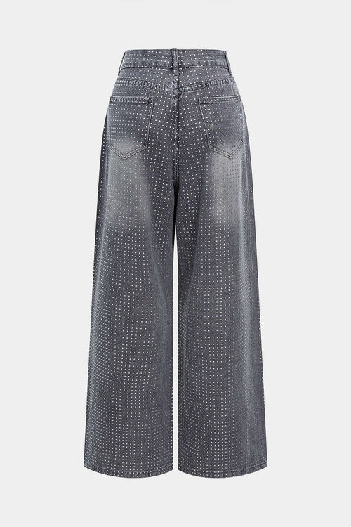Adriana™ | JEANS POUR FEMME À JAMBE ÉVASÉE AVEC DÉCORATIONS