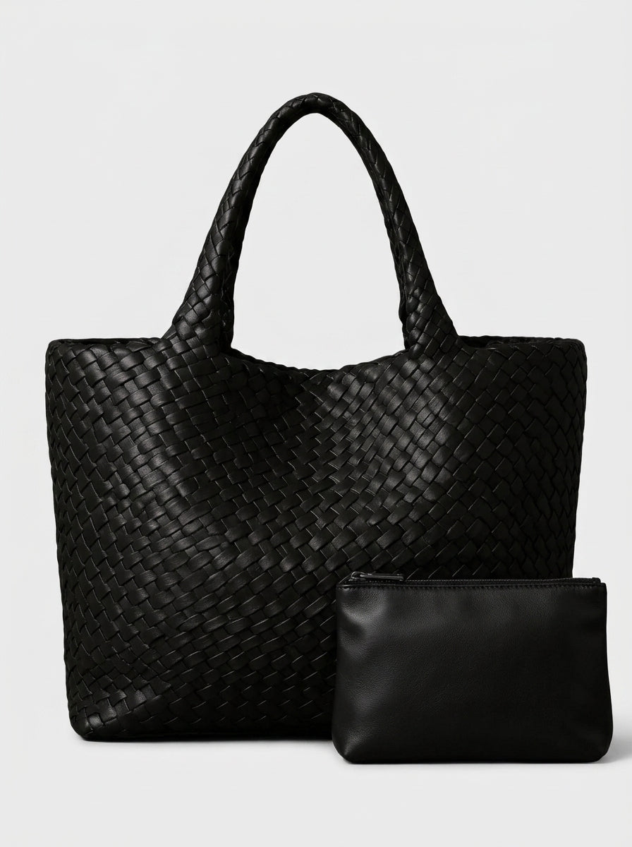 Heritage™ | Le Sac Tressé Artisanal & Intemporel + ( Mini Pochette en Cadeau)