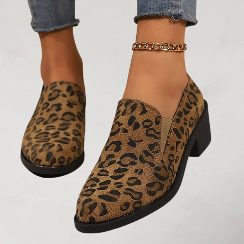 Angélique™ | Mocasín Leopardo