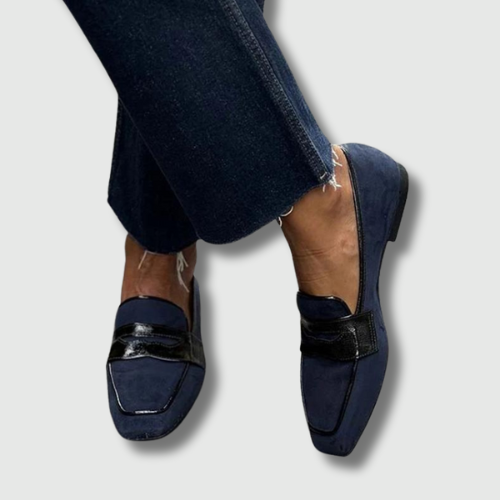 Nora™ | Mocasines Chic de Piel