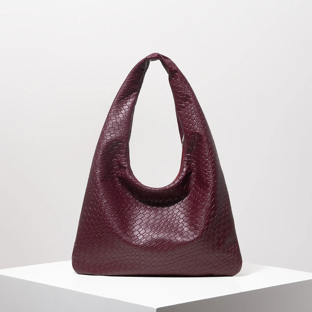 Margaux™ | Sac Demi-Lune Tressé Vintage