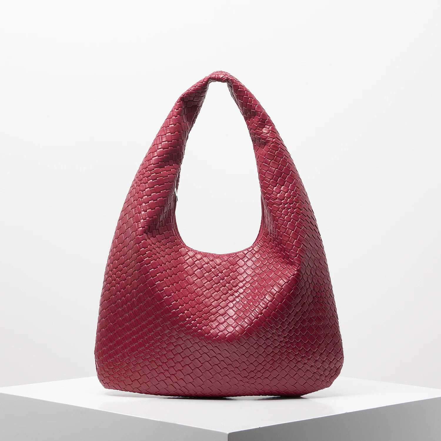 Margaux™ | Sac Demi-Lune Tressé Vintage