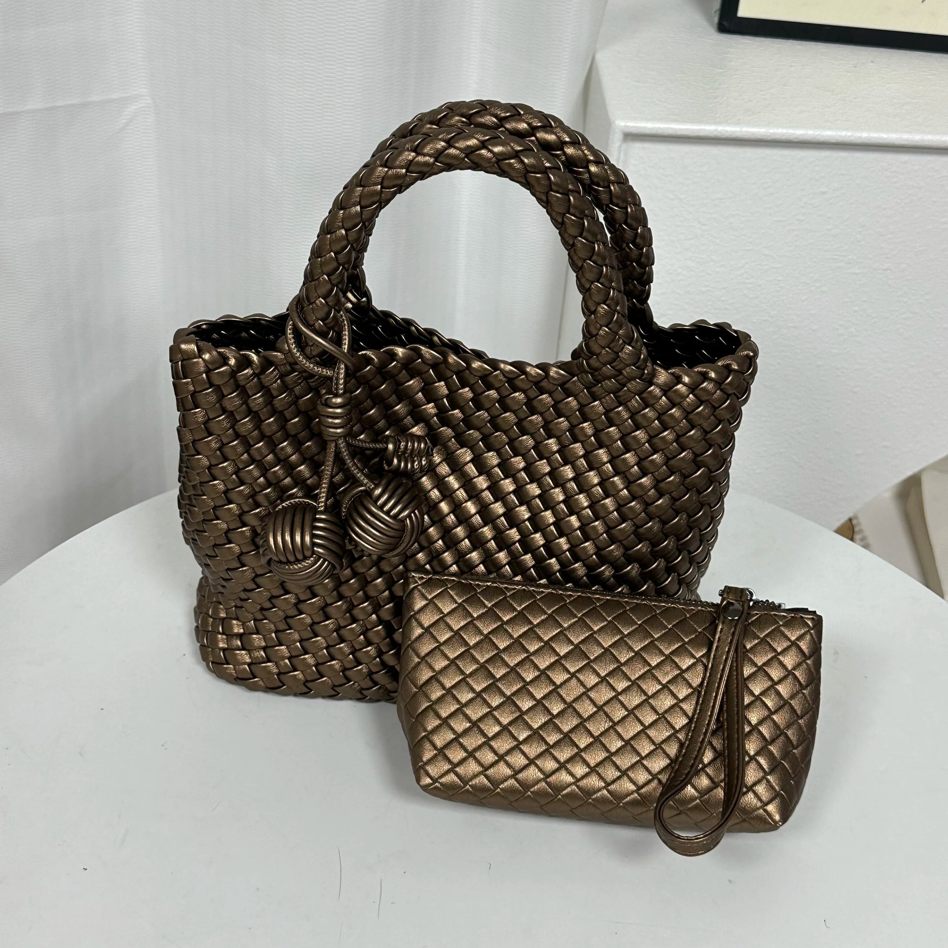 Romane™ | Sac Tote Tressé Fait Main