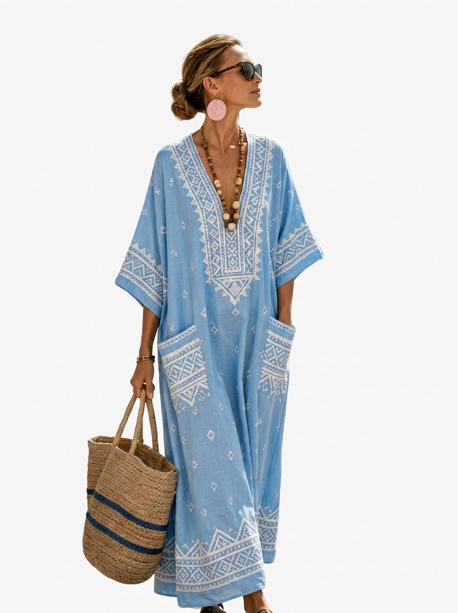 Caftan Maxi Long™ — Uni Estival