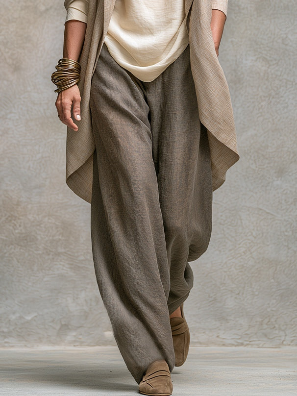 Costanza | Conjunto Tres Piezas con Pantalón Palazzo
