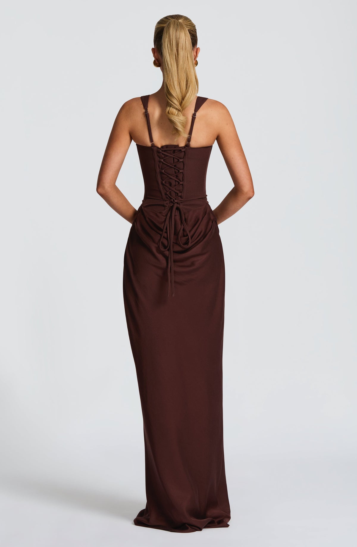 Elisa™ | Vestido premium estructurado con falda satinada