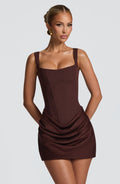 Allegra™ | Robe mini avec corset et jupe