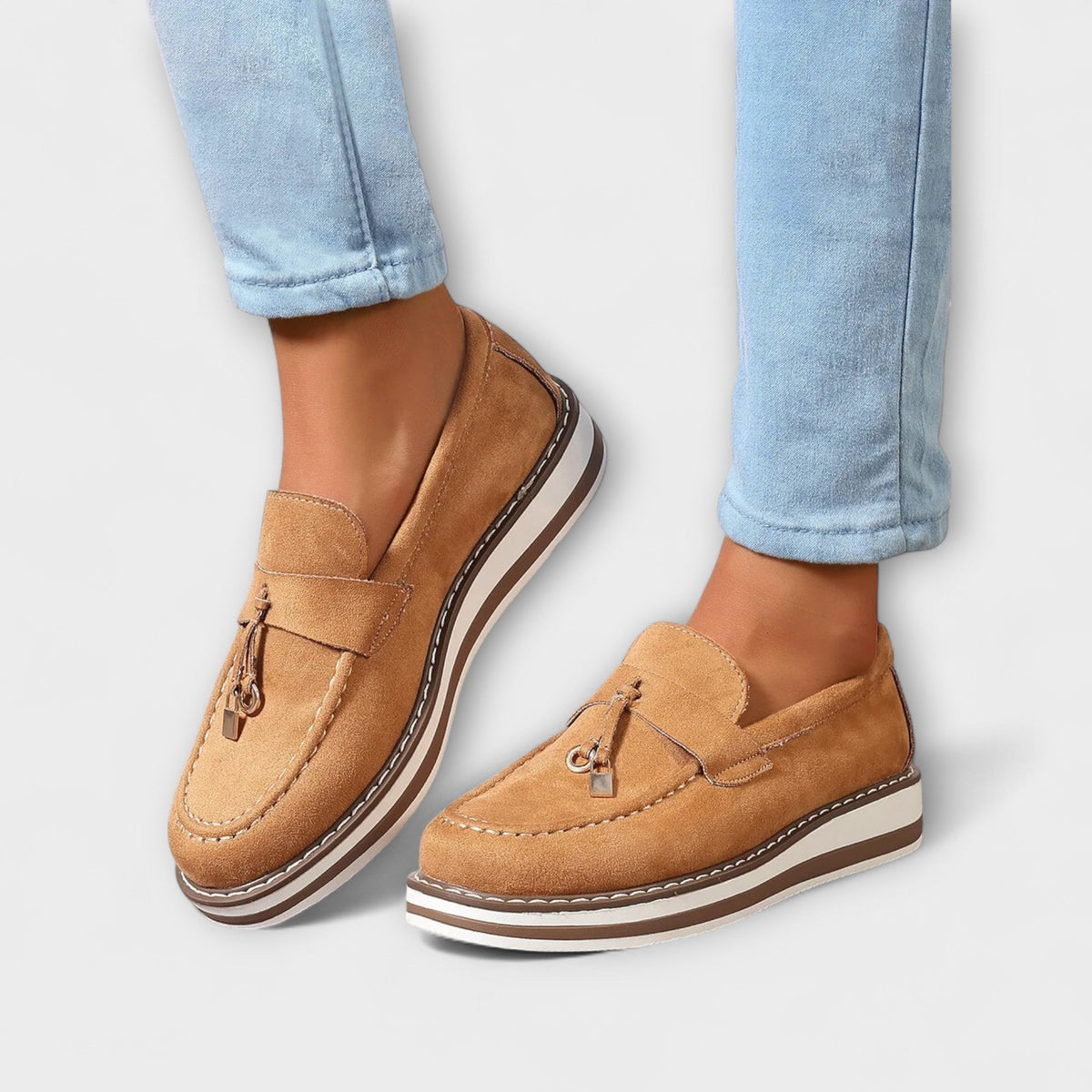Halo™ | Mocasines Casual Redondos