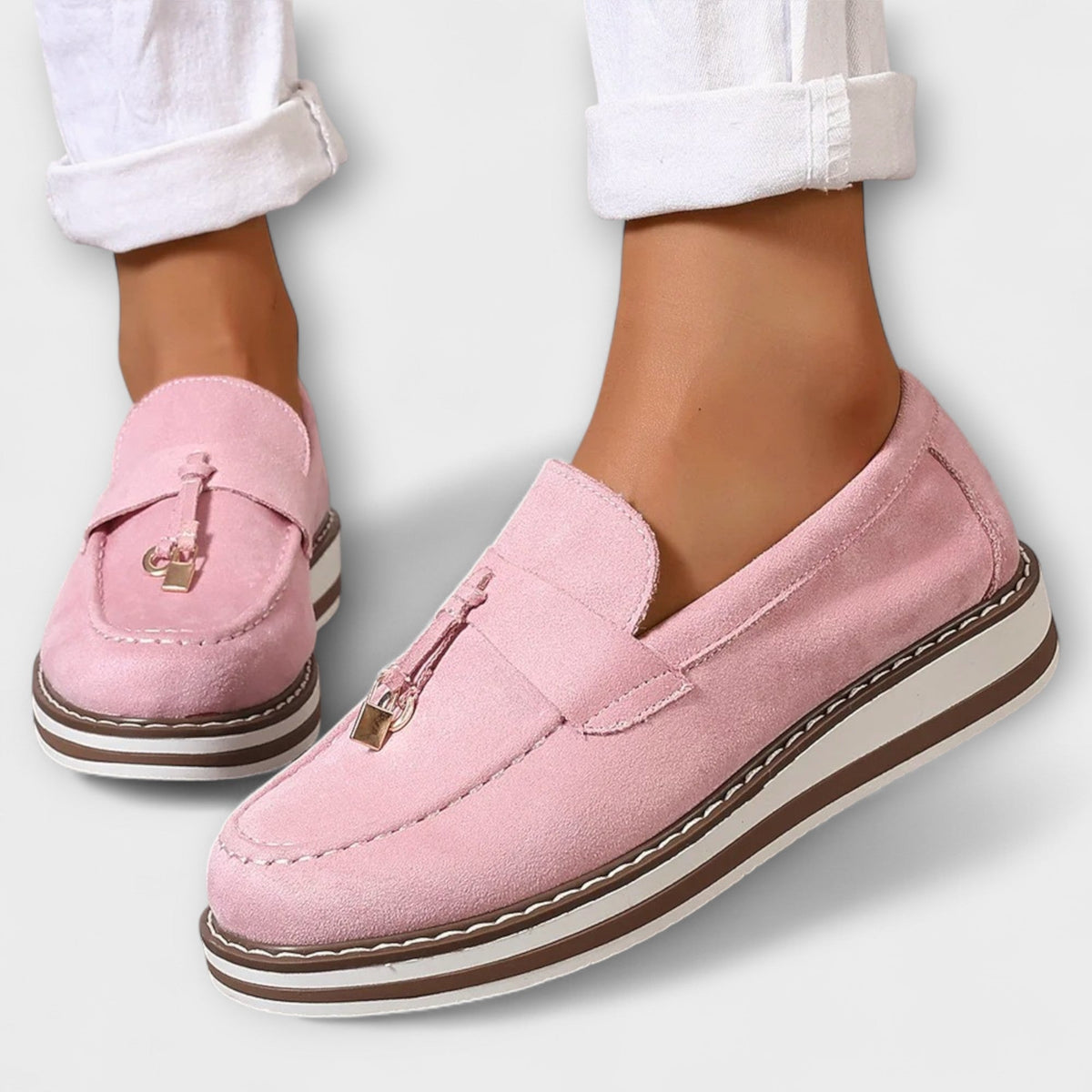 Halo™ | Mocasines Casual Redondos
