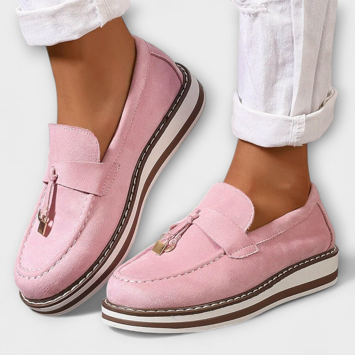 Halo™ | Mocasines Casual Redondos