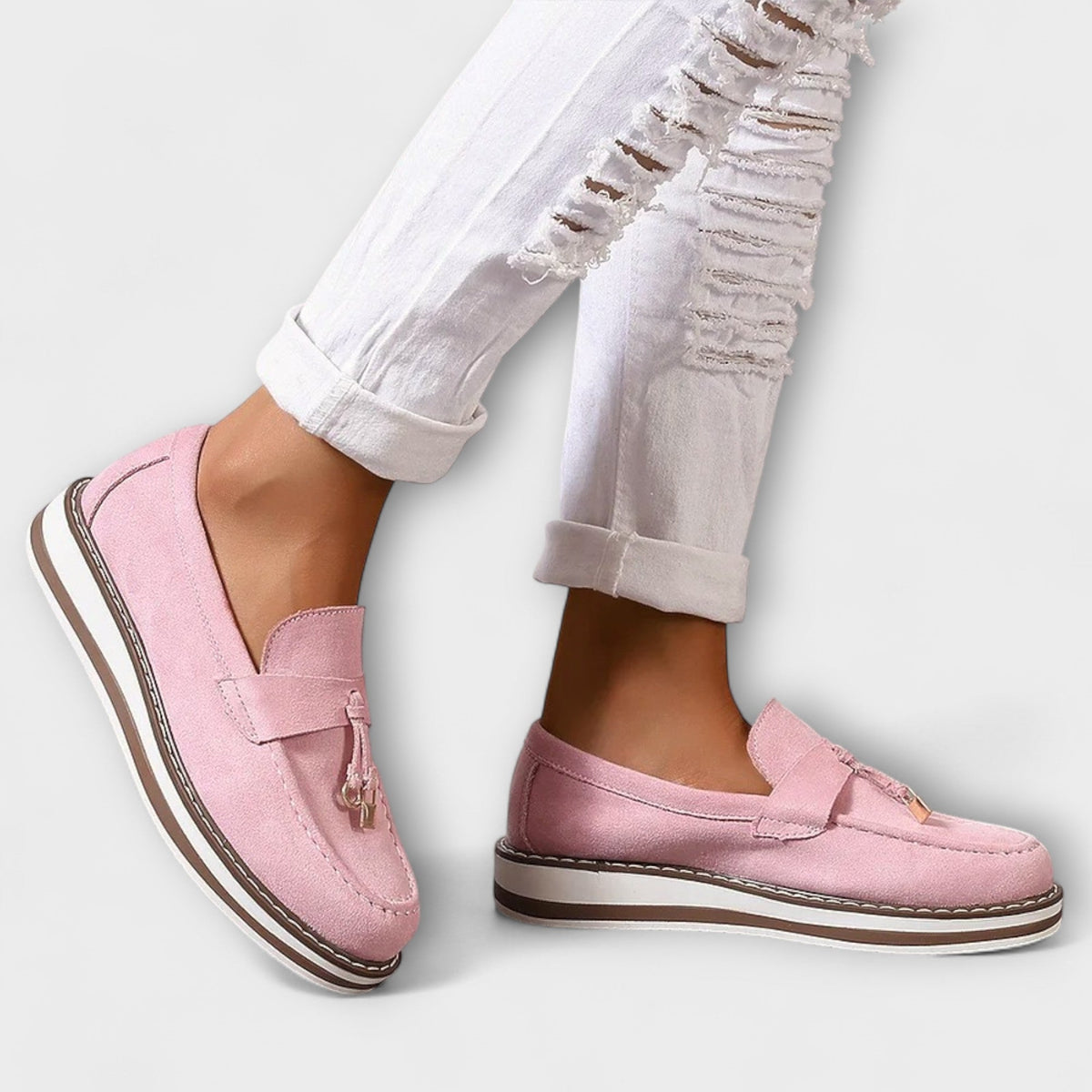 Halo™ | Mocasines Casual Redondos
