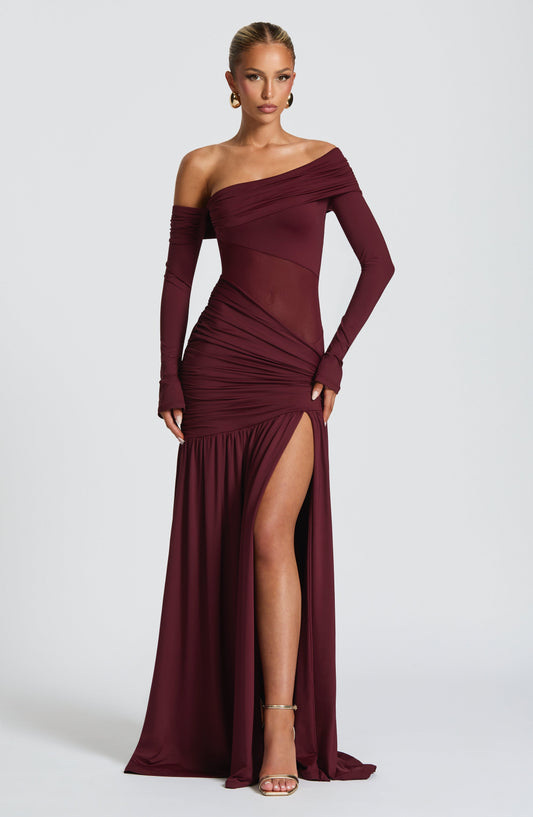 Selene™ | Vestido premium asimétrico drapeado