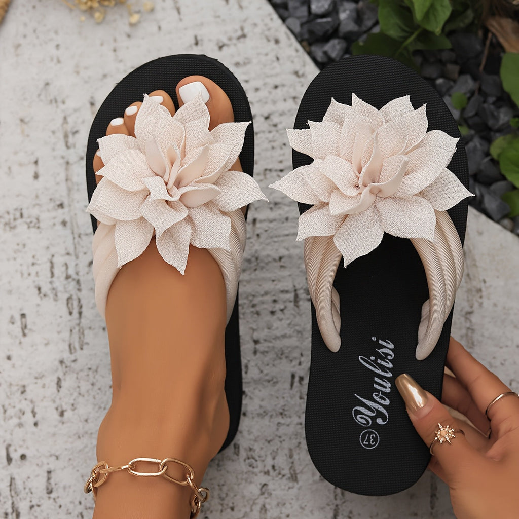 MARVELLE | Sandales Fleur Élégante Livia
