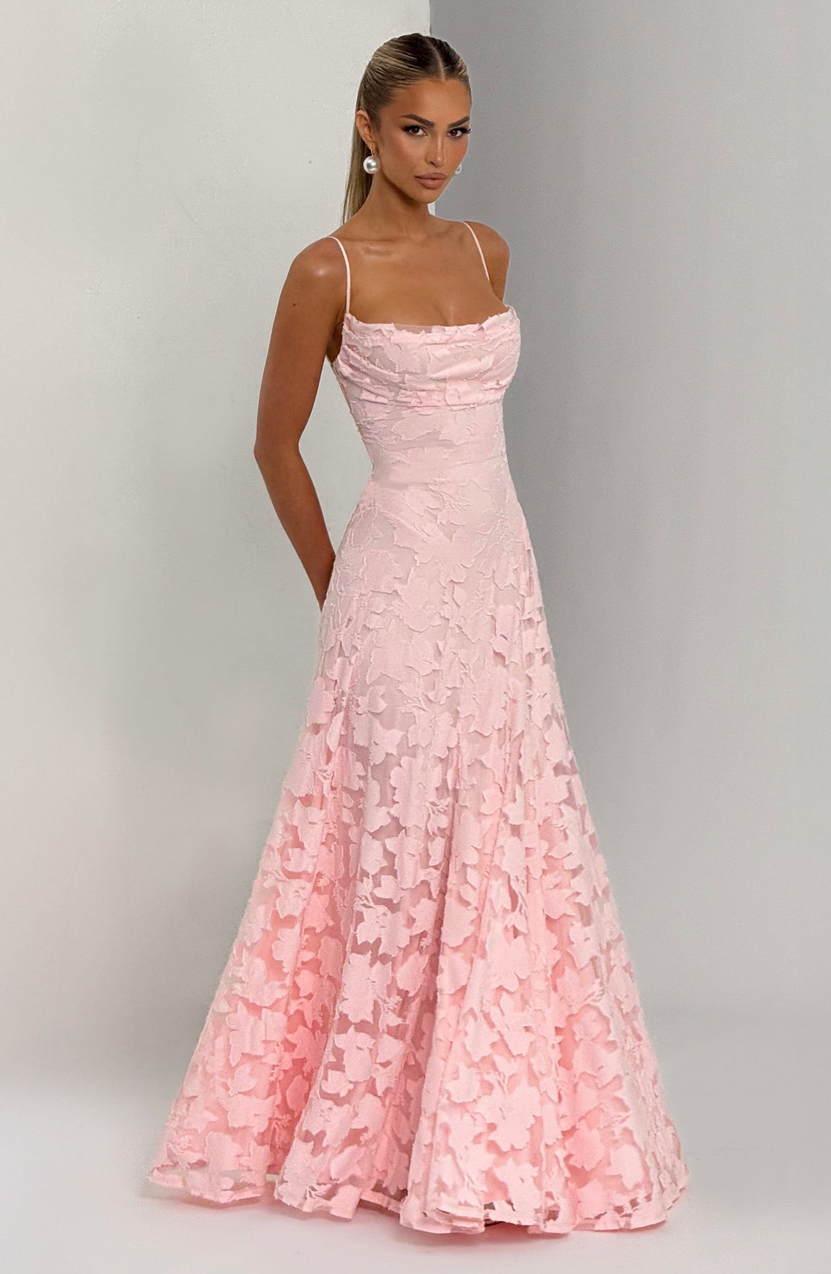 Floral Amélie™ | Vestido largo floral de noche