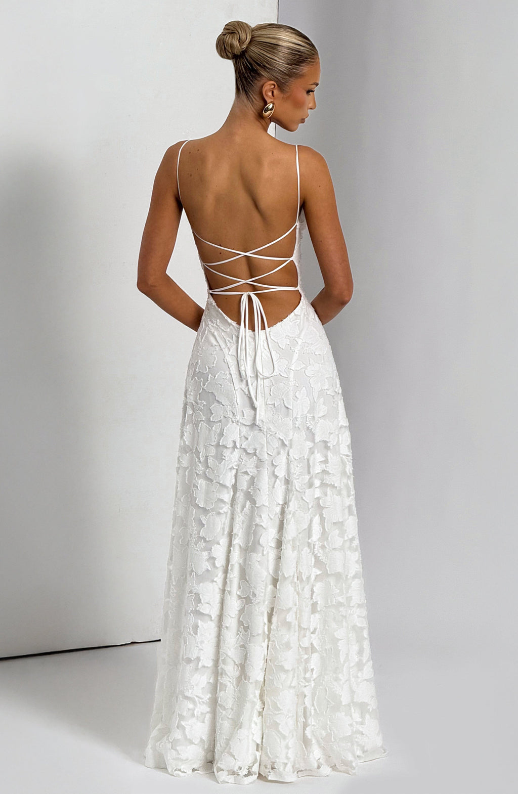 Floral Amélie™ | Robe longue à fleurs Nuit
