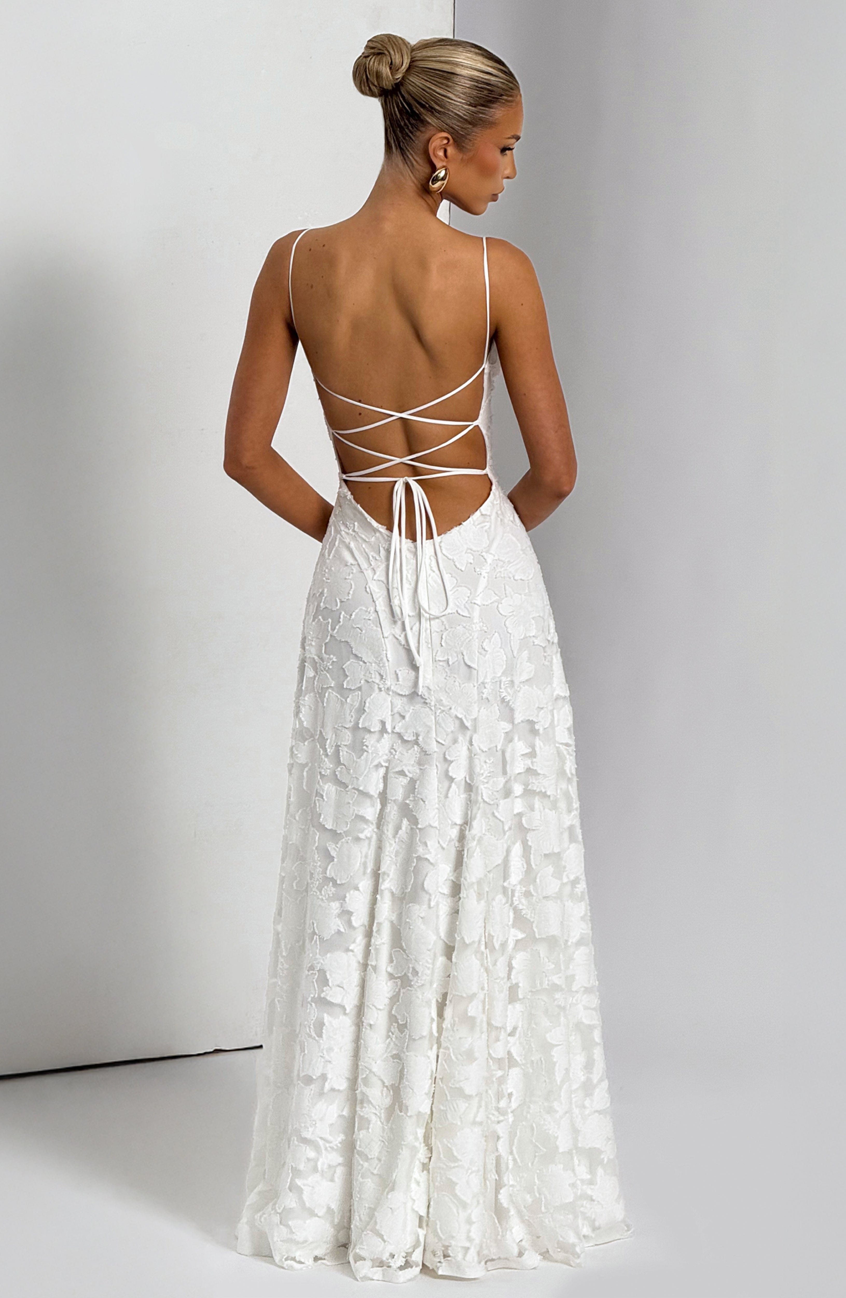 Floral Amélie™ | Robe longue à fleurs Nuit