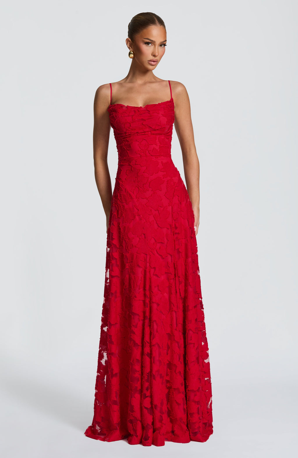 Floral Amélie™ | Robe longue à fleurs Nuit