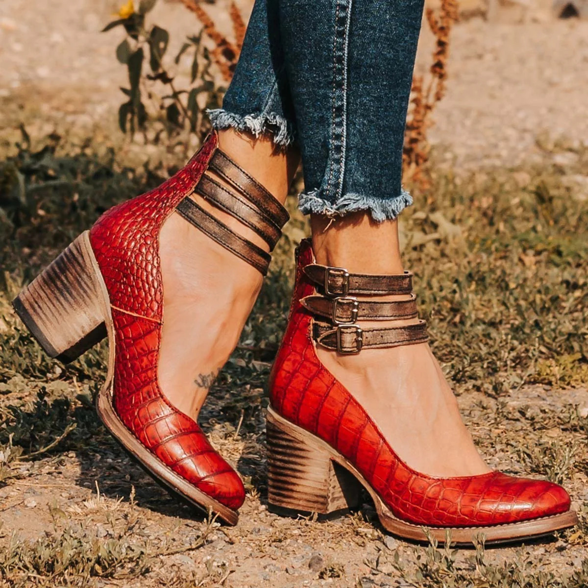 MARVELLE | Bottines Élégance Western Chic