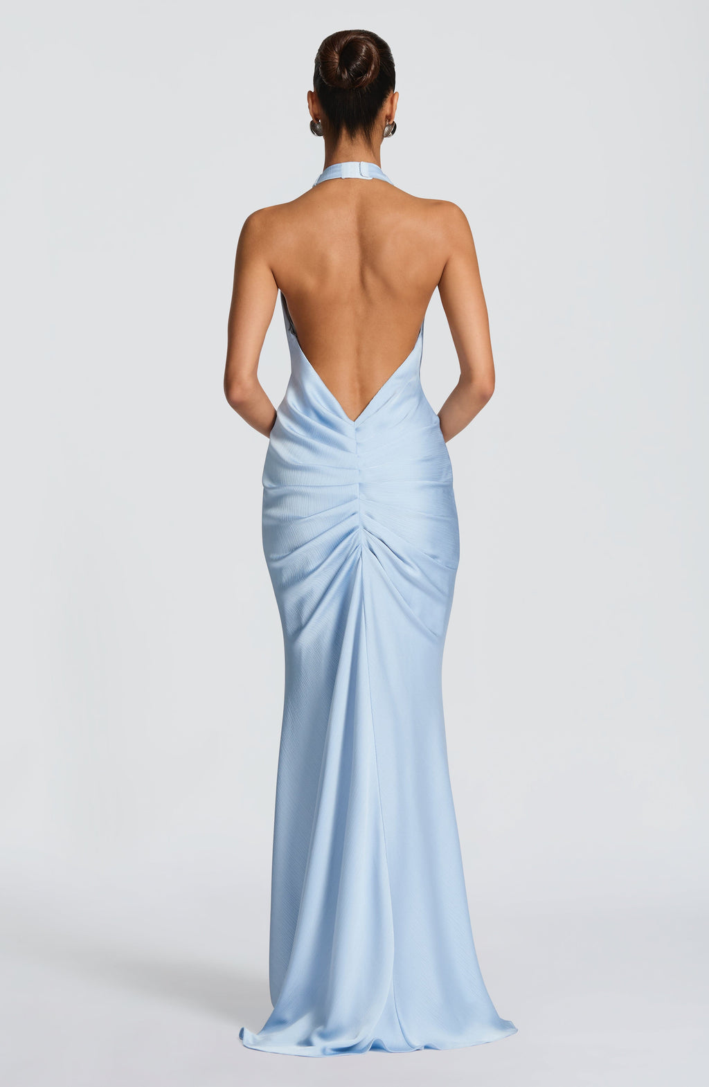 Aveline™ | Robe premium texturée à col halterneck