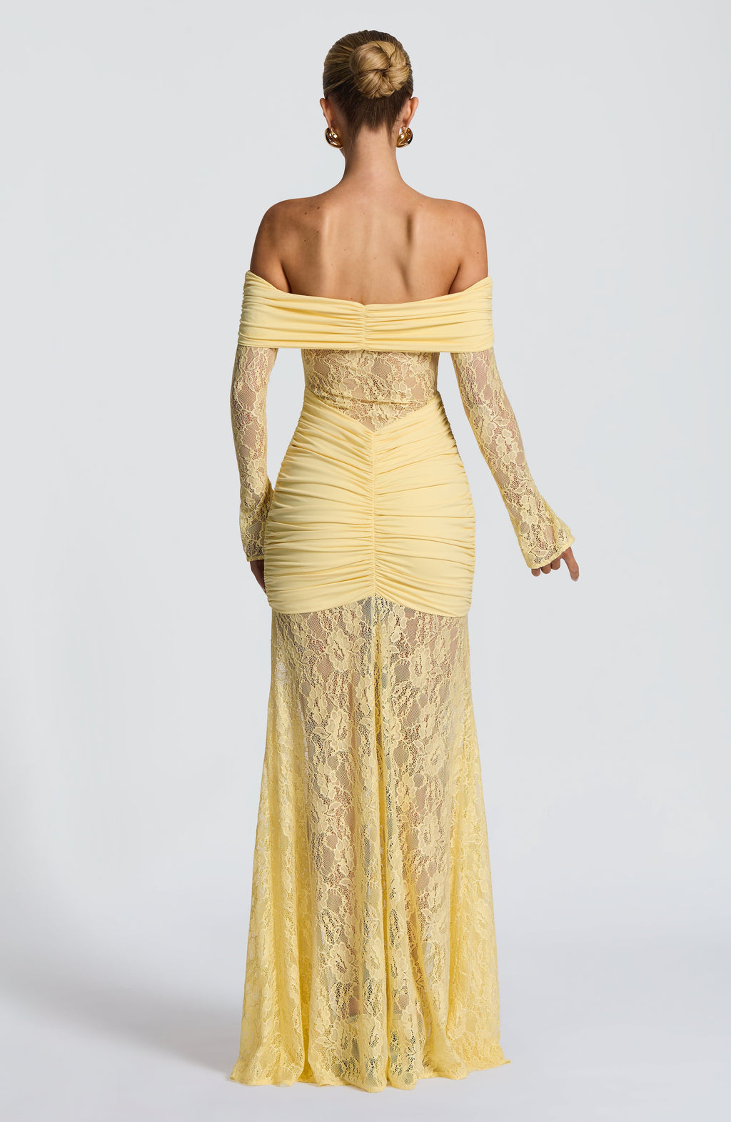 Ariadna™ | Robe en dentelle et fronces de qualité supérieure