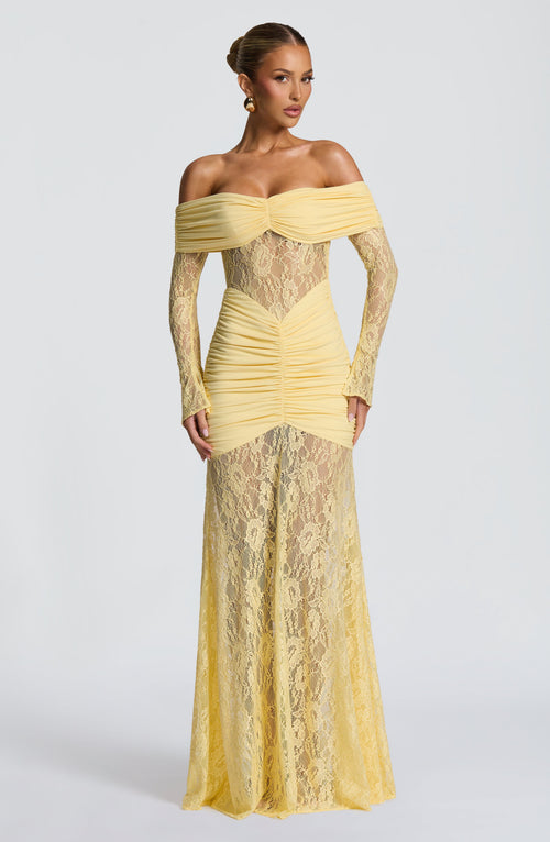 Ariadna™ | Robe en dentelle et fronces de qualité supérieure