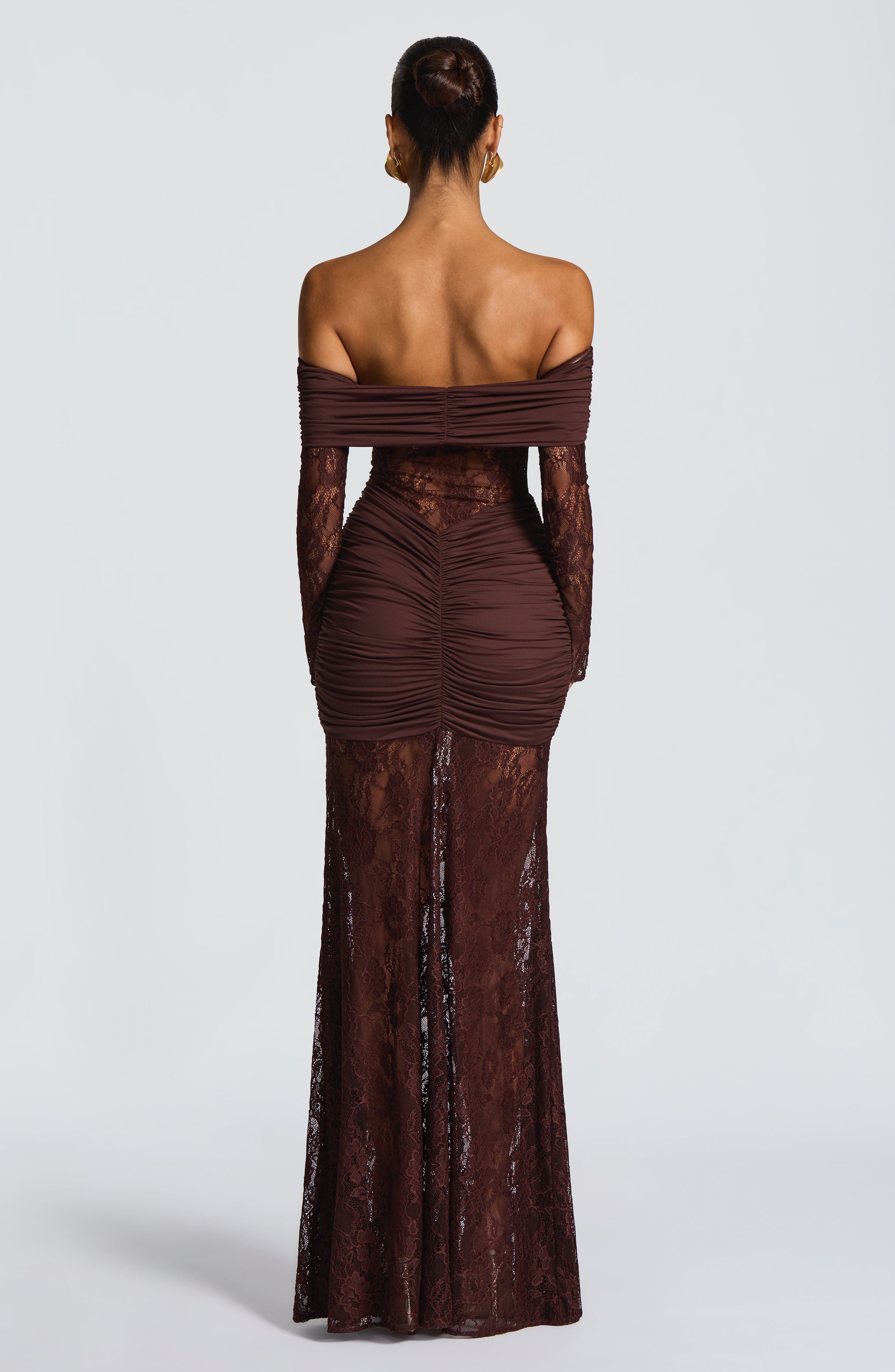 Ariadna™ | Robe en dentelle et fronces de qualité supérieure