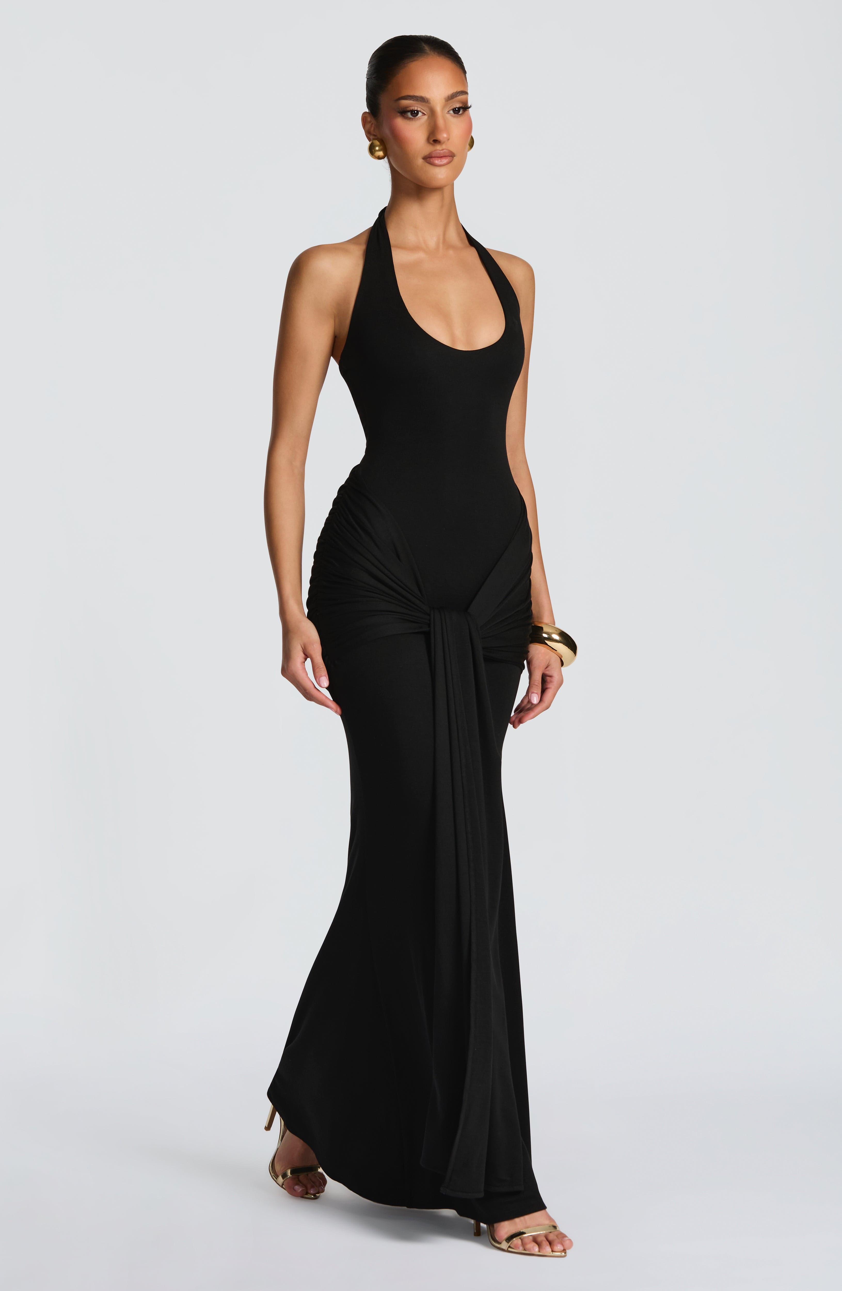 Elsa™ | Robe drapée premium ajustée