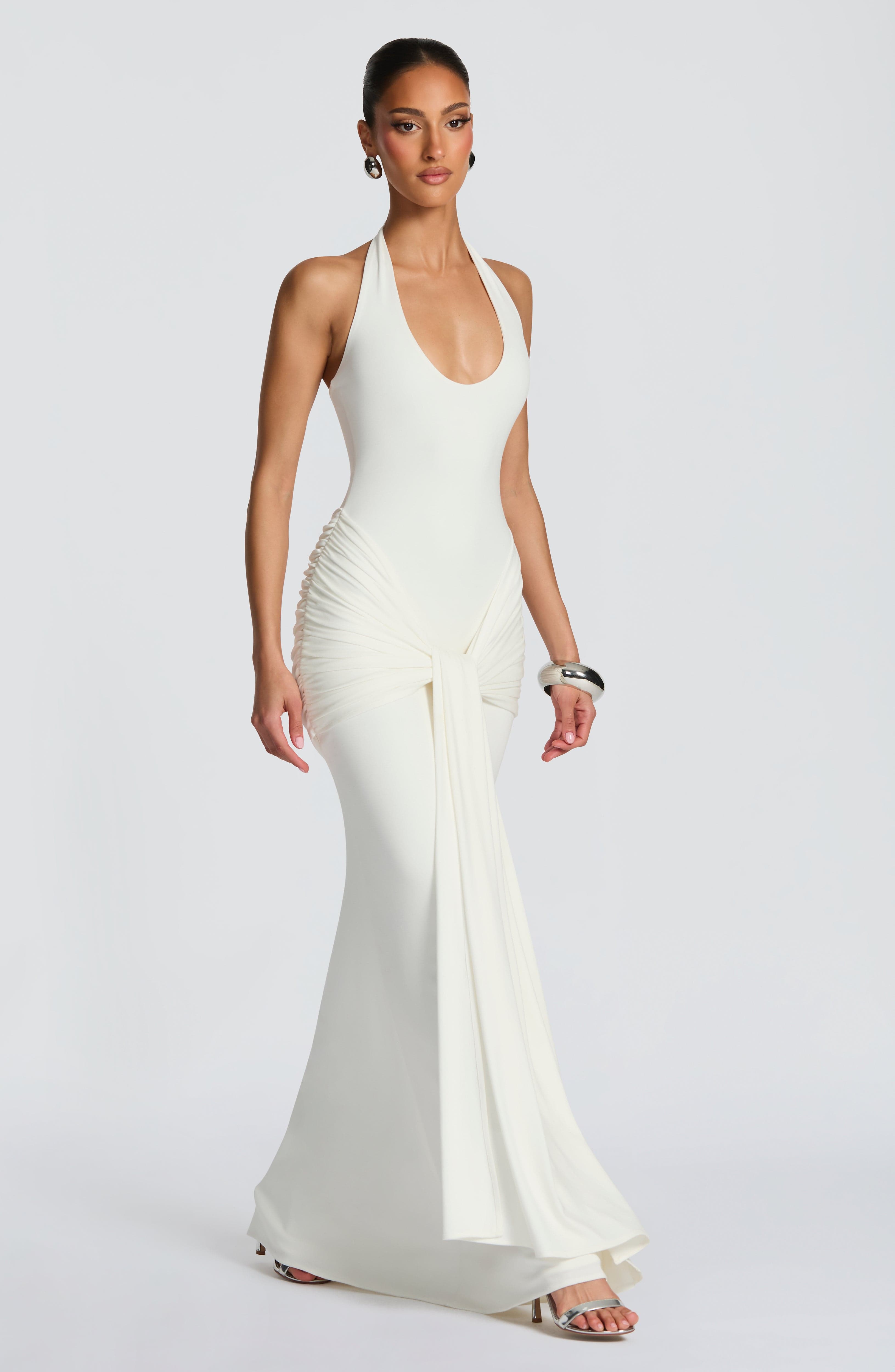 Elsa™ | Robe drapée premium ajustée