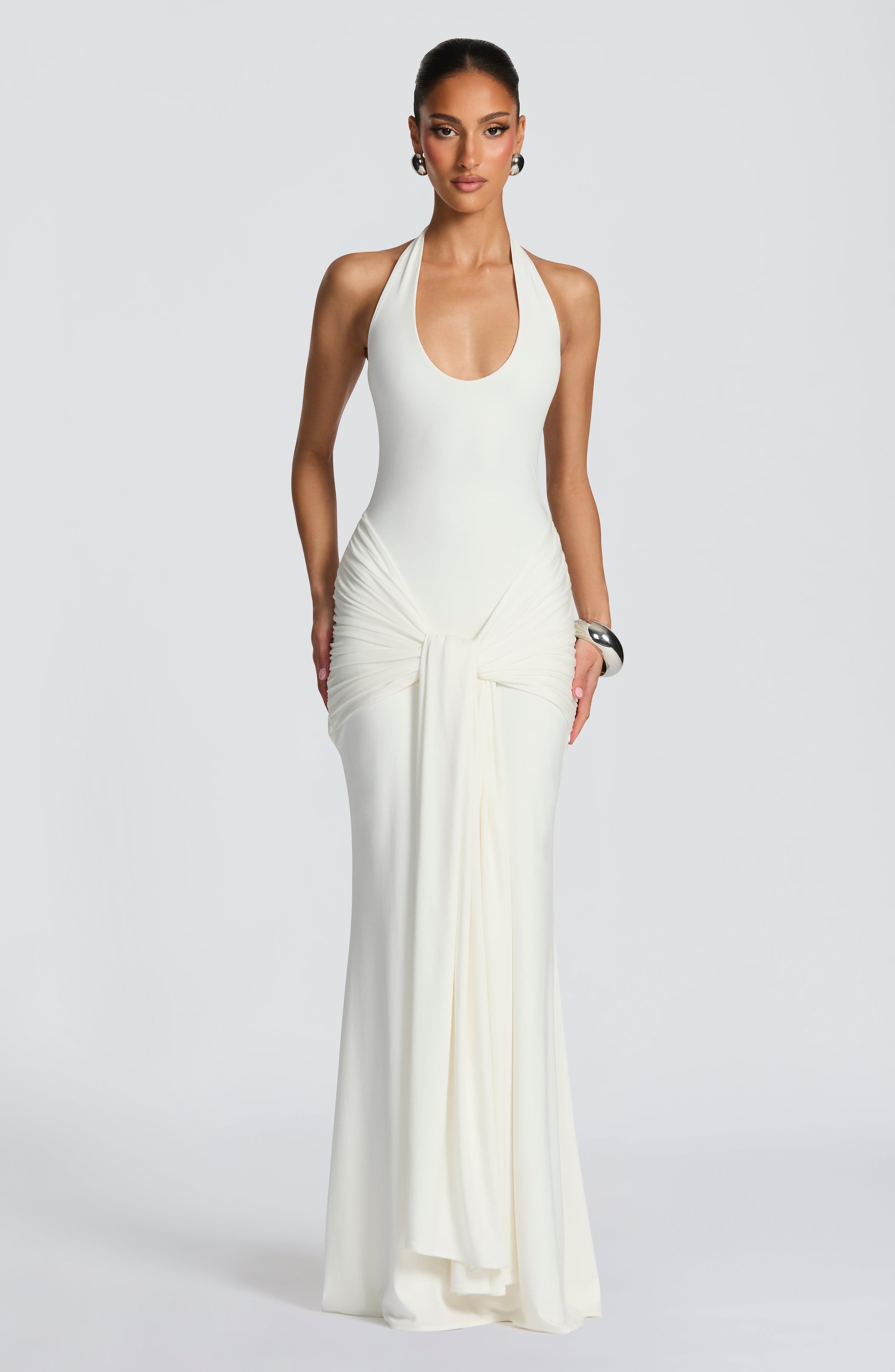 Elsa™ | Robe drapée premium ajustée
